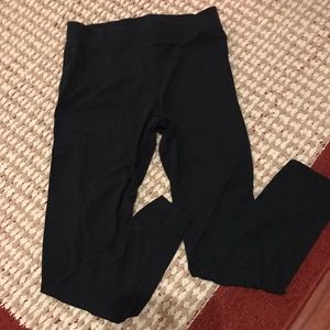 Pink Vs black leggings